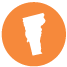 Icon of the state of Vermont.